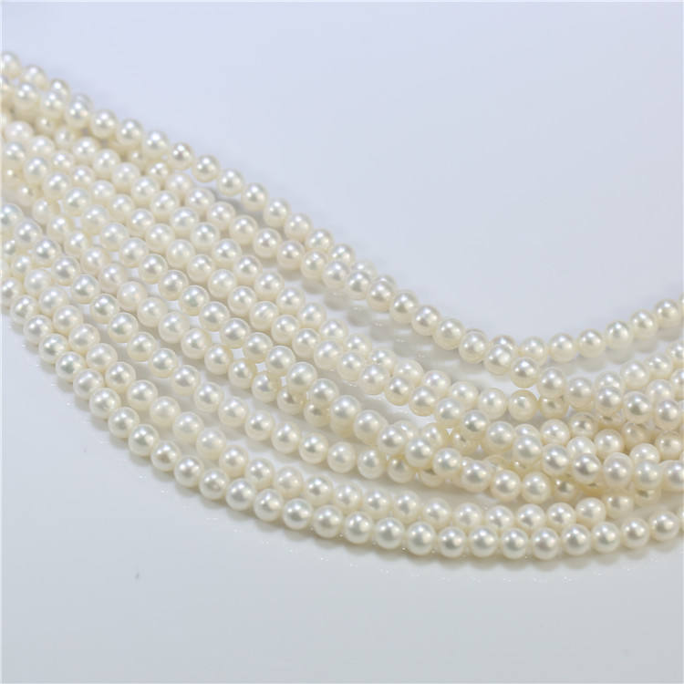 6-7mm Round Aa Natural Real Cultured Round pearl wholesale 3